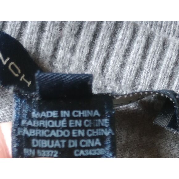 French Connection Women's Size Medium Long Sleeved Striped Sweater - Picture 6 of 8